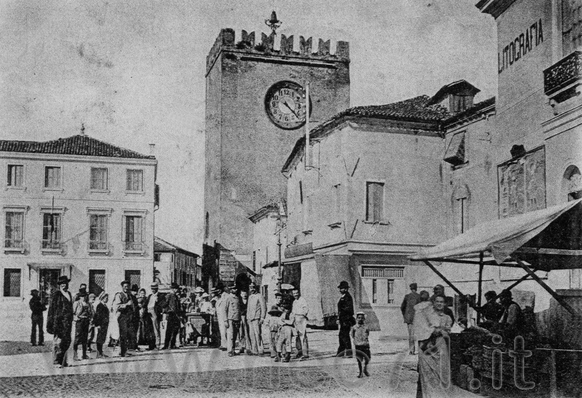 Mestre - ponte e piazza delle erbe
